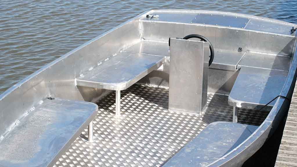E-sloep 530 elektrische aluminium sloep