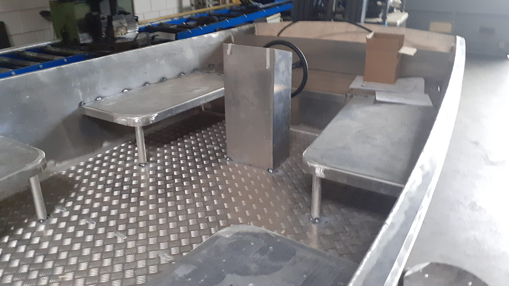 Bouwproces stuurconsole