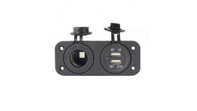 Inbouwstekker met USB