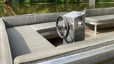 Luxe kussenset voor elektrische sloep