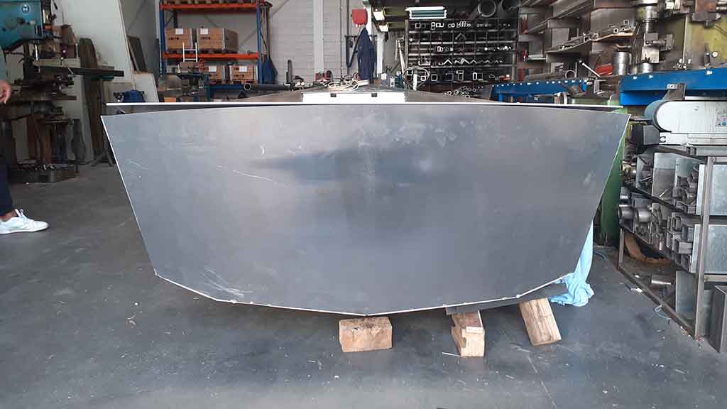 Afgewerkte romp